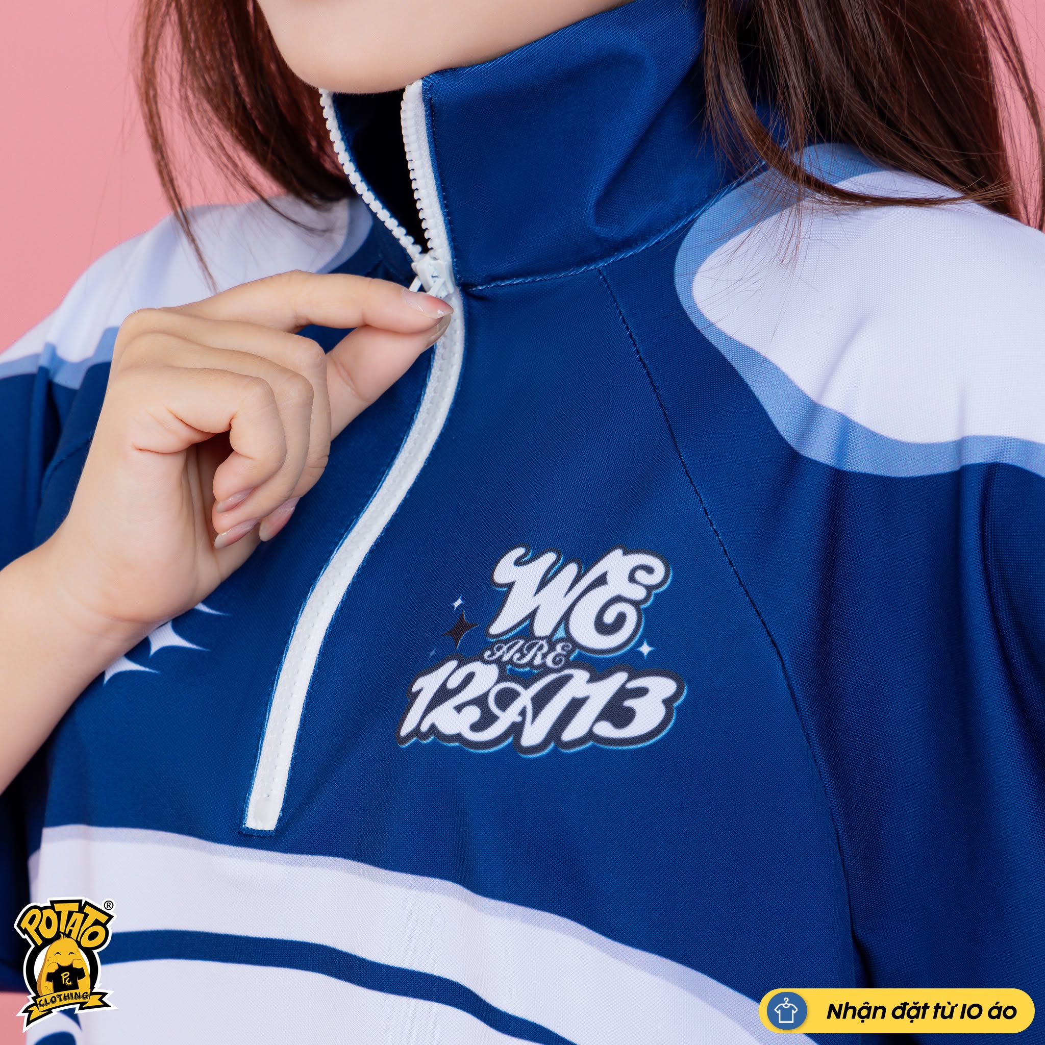 Áo lớp zippy polo 12A13 - Marie Curie