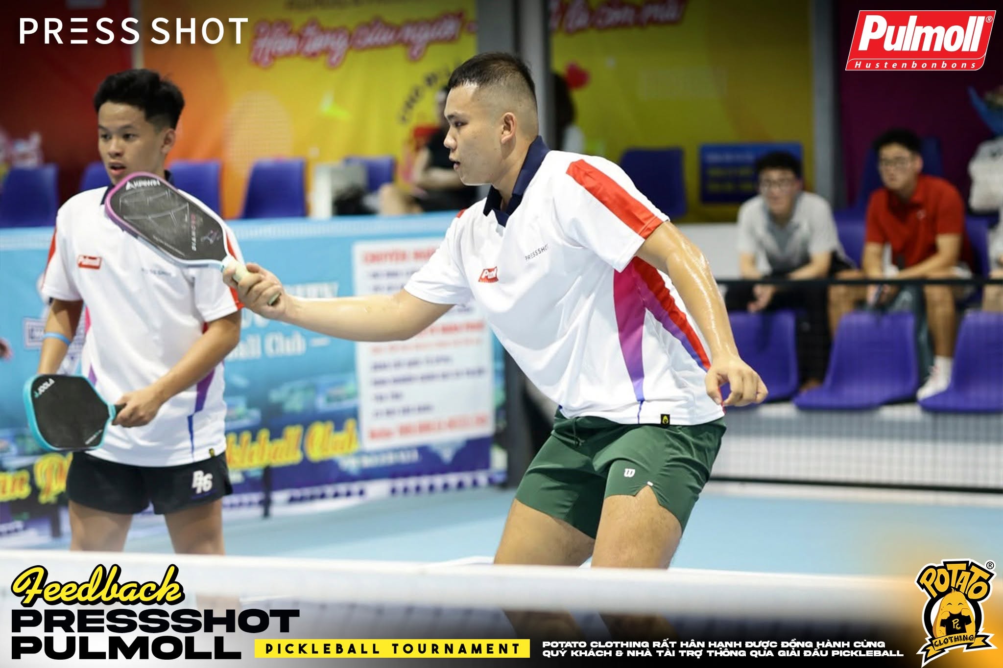 Đồng phục polo Pulmoll PressShot Pickleball Charity Cup