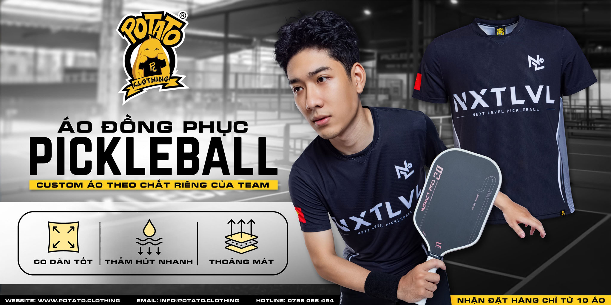 Đồng phục thể thao NXTLVL Pickleball