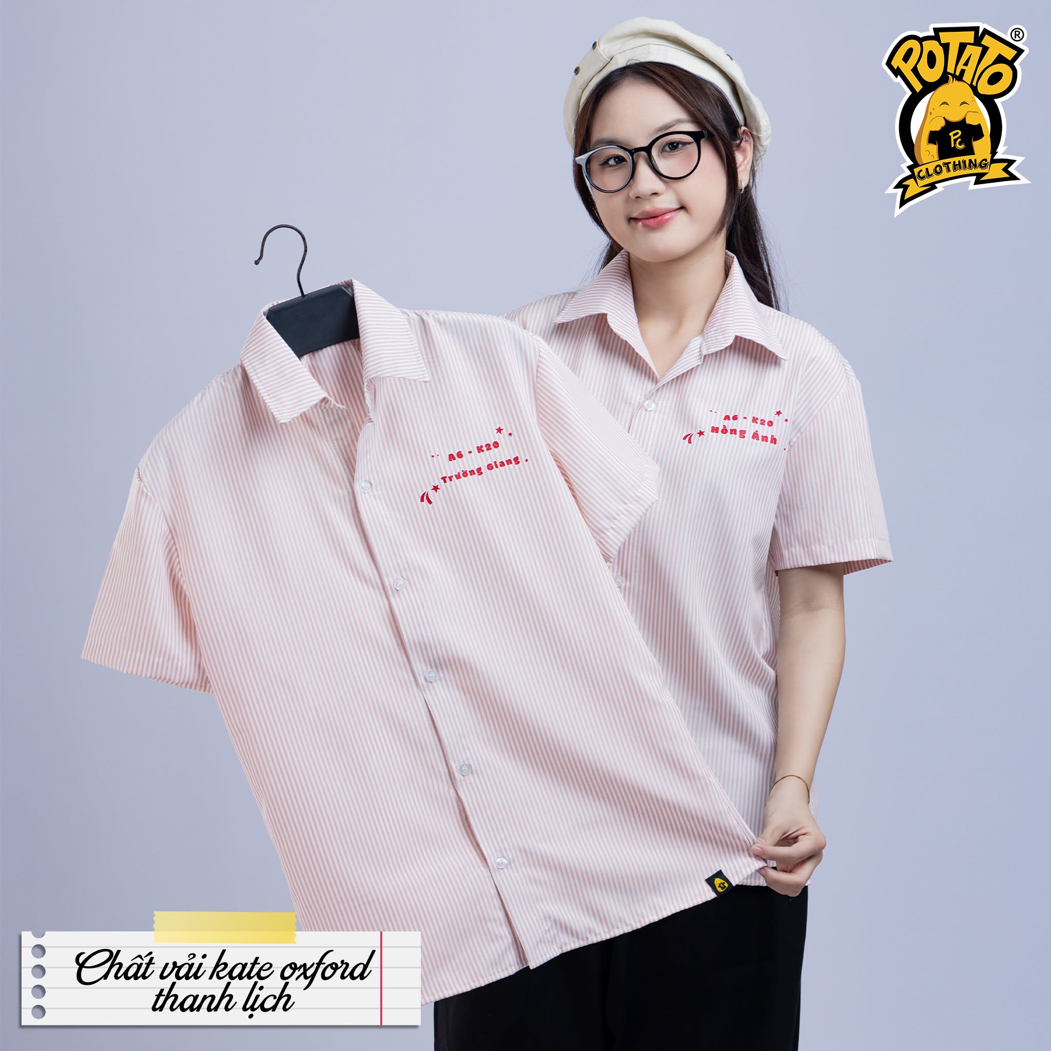 Áo lớp sơ mi 12A6 - Trấn Biên