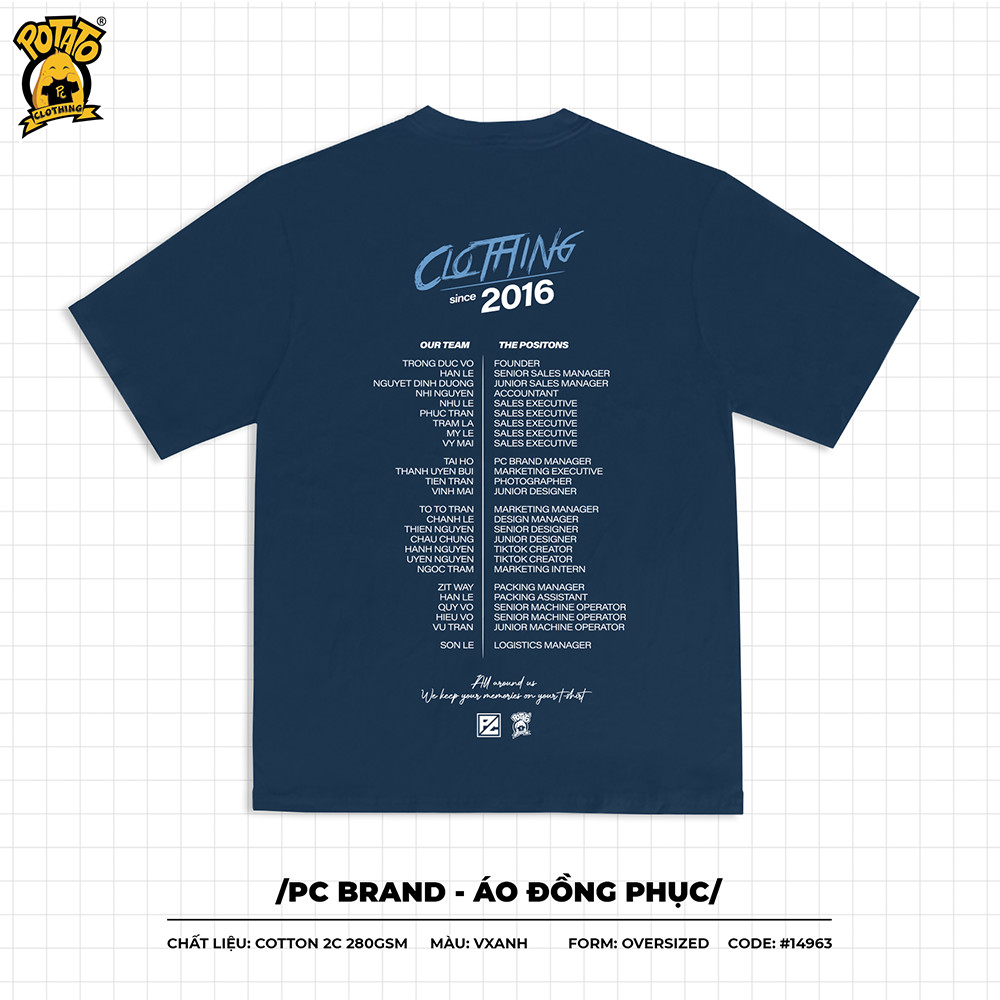 PC BRAND - ÁO ĐỒNG PHỤC
