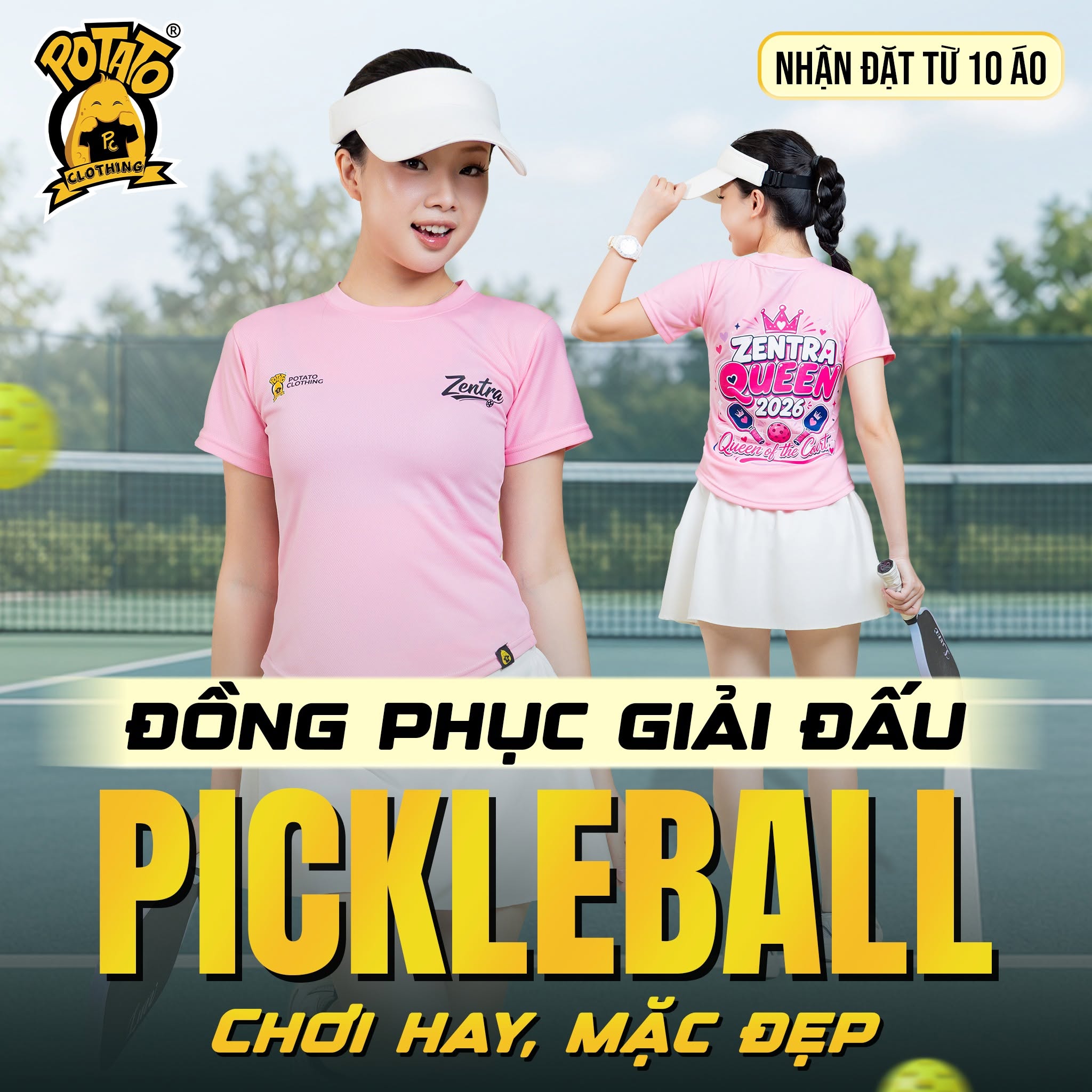 Đồng phục thể thao Zentra Queen 2026
