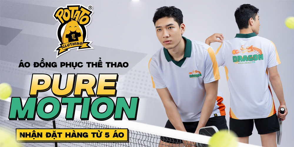 Đồng phục polo Pickleball CR Dragon