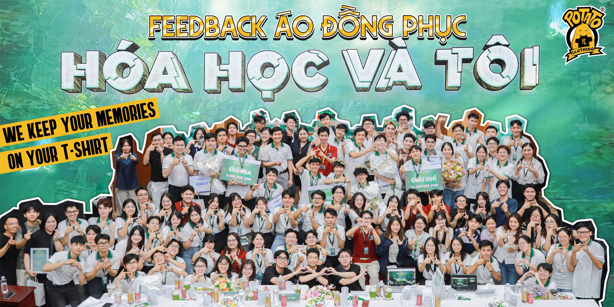 Đồng phục polo Khoa Hóa Học - ĐHQG