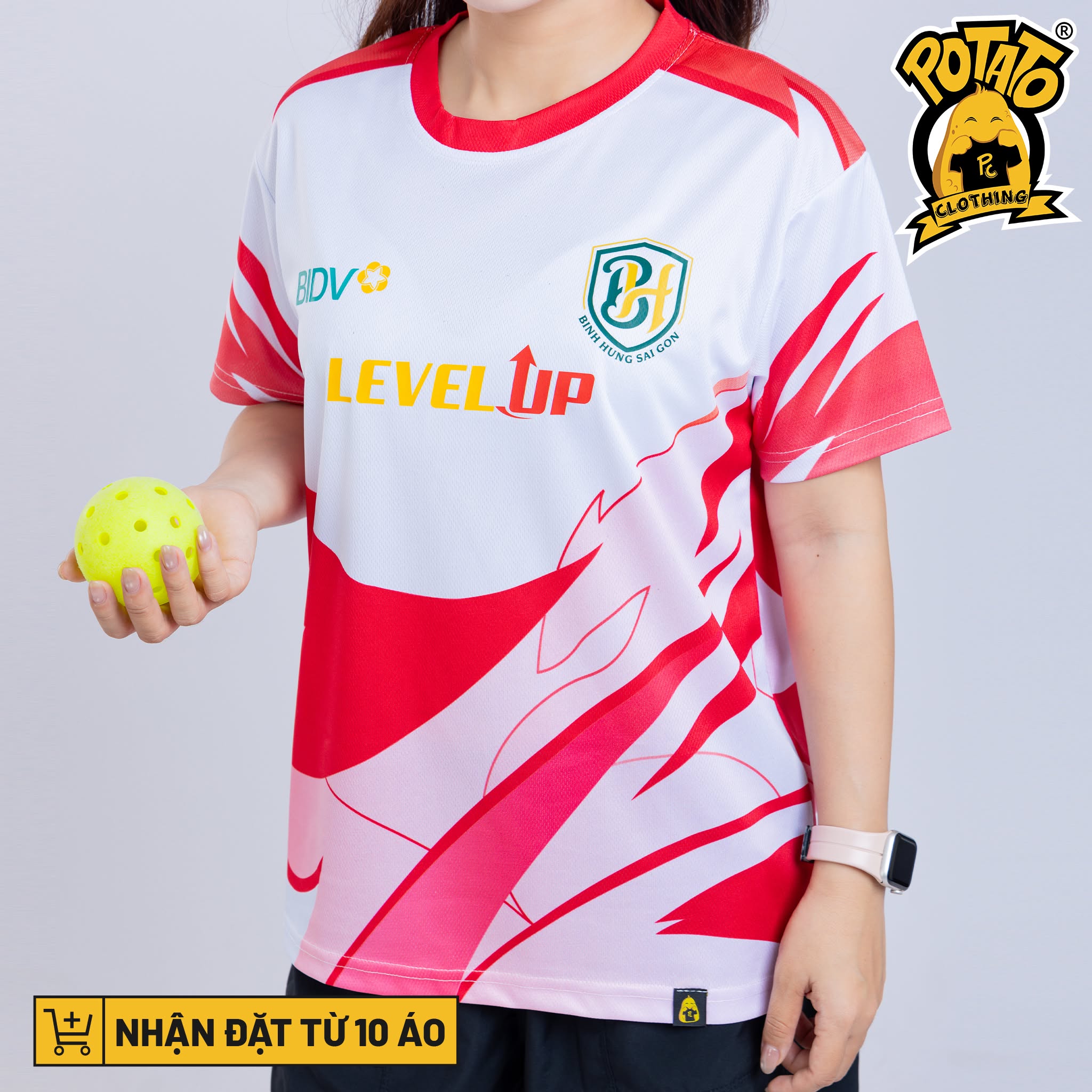 Đồng phục pickleball BIDV Bình Hưng Sài Gòn