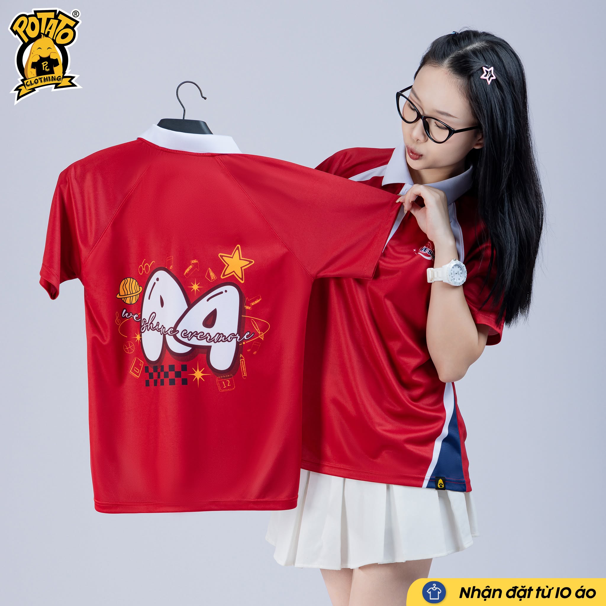 Áo lớp polo 12A4 - Nguyễn Đình Chiểu