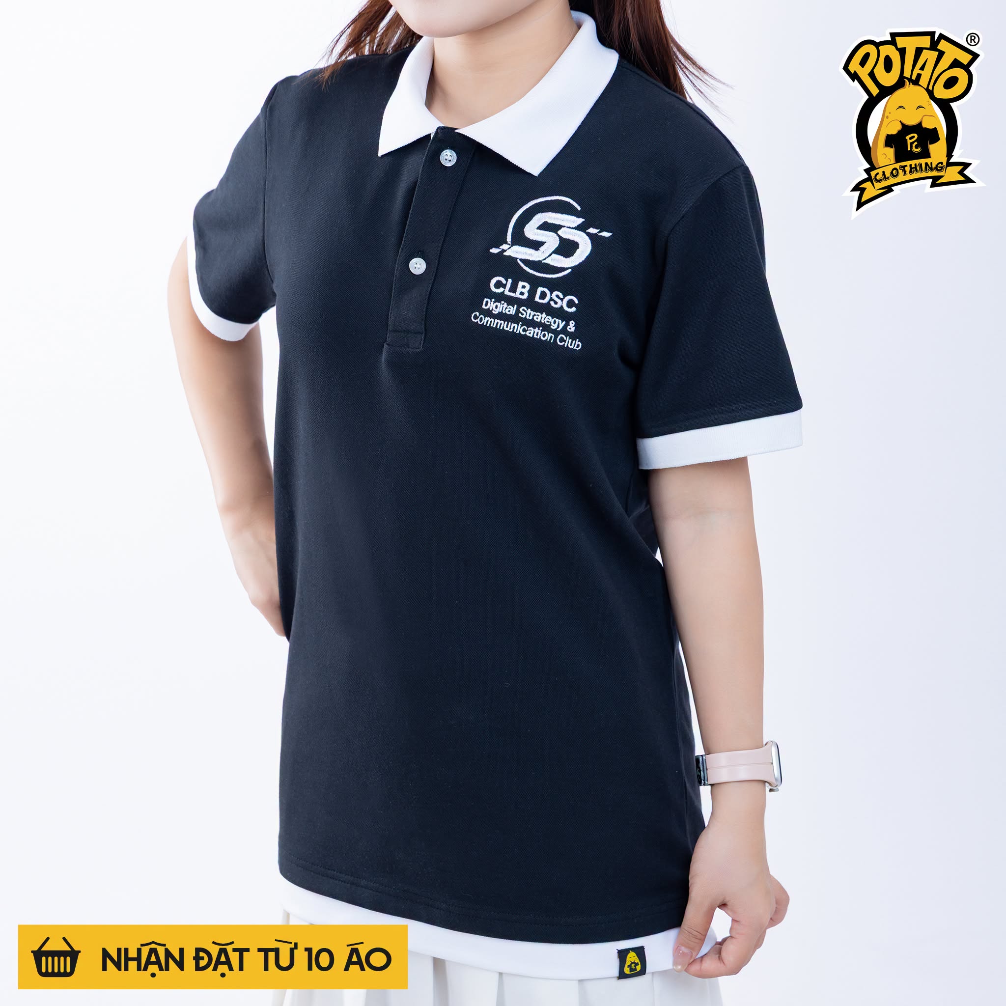 Đồng phục polo CLB DSC - ĐH Phenikaa