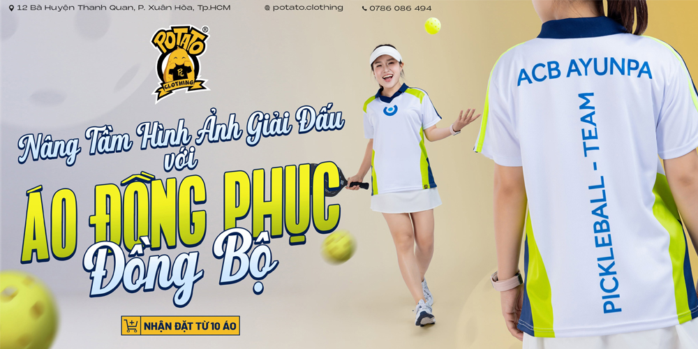 Đồng phục polo ACB AYUNPA Pickleball