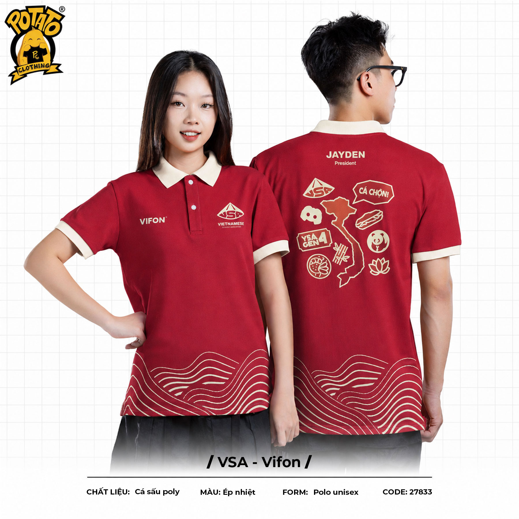 Đồng phục polo VSA - Vifon