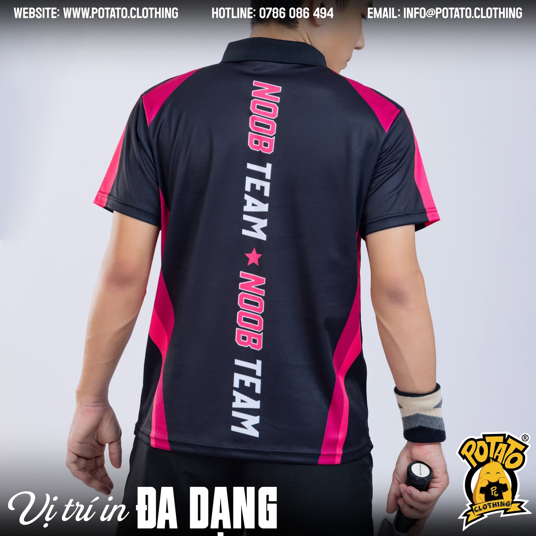 Đồng phục polo TEAM NOOB Pickleball