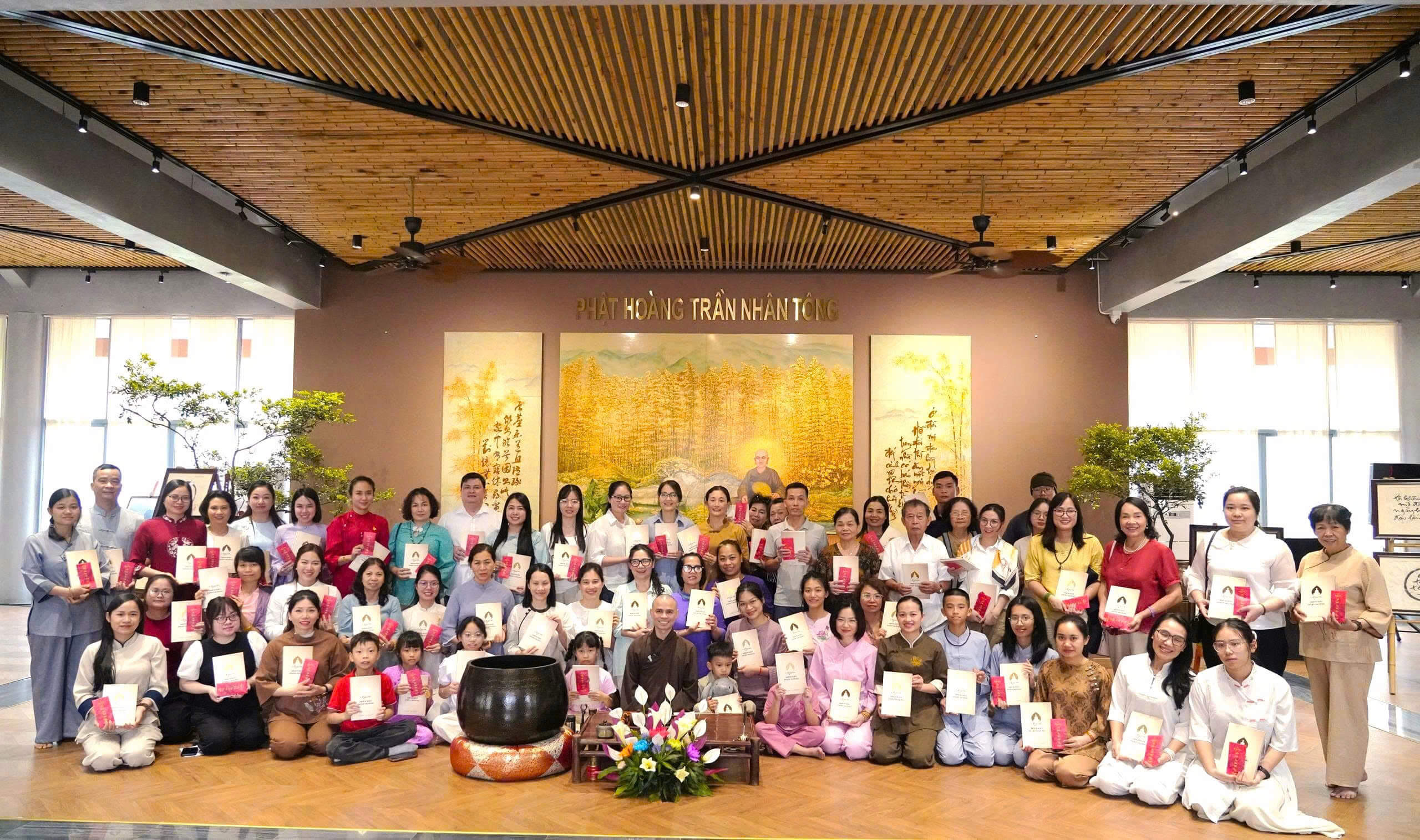 Toàn cảnh không gian linh thiêng tại Làng Thiền Ngọa Vân