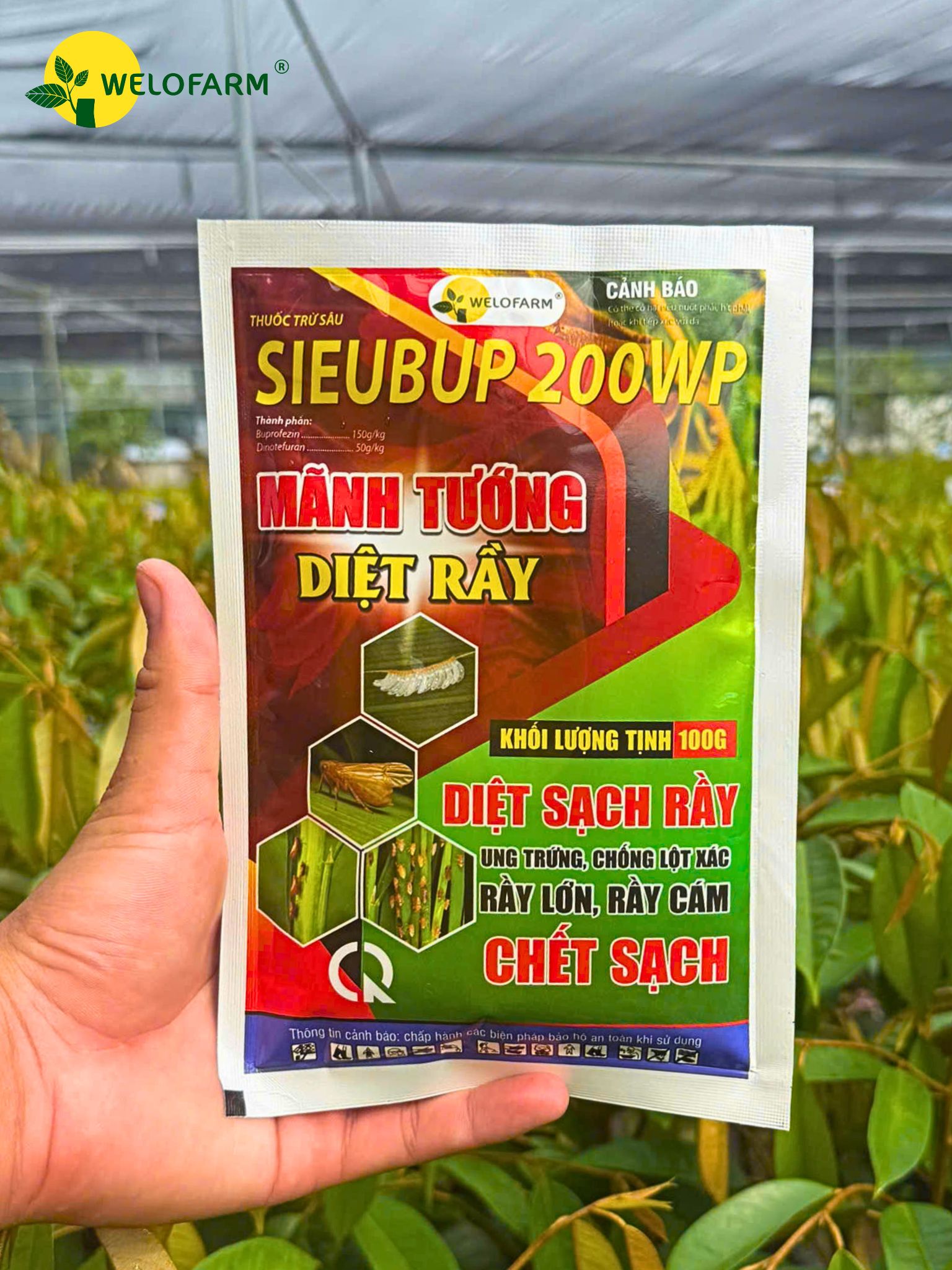 Mãnh Tướng Diệt Rầy SIEUBUP 200WP