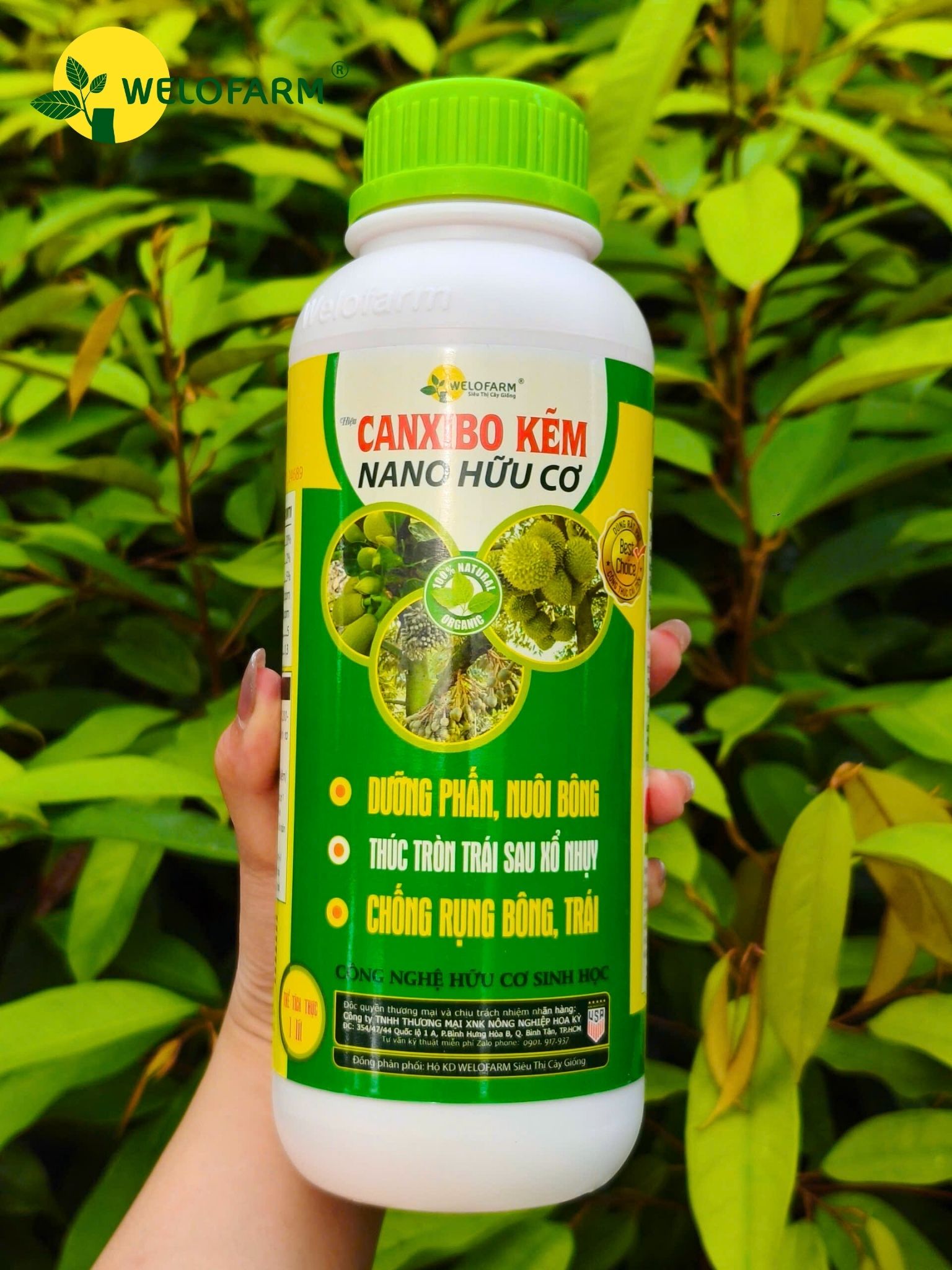 CanxiBo Kẽm Nano Hữu Cơ