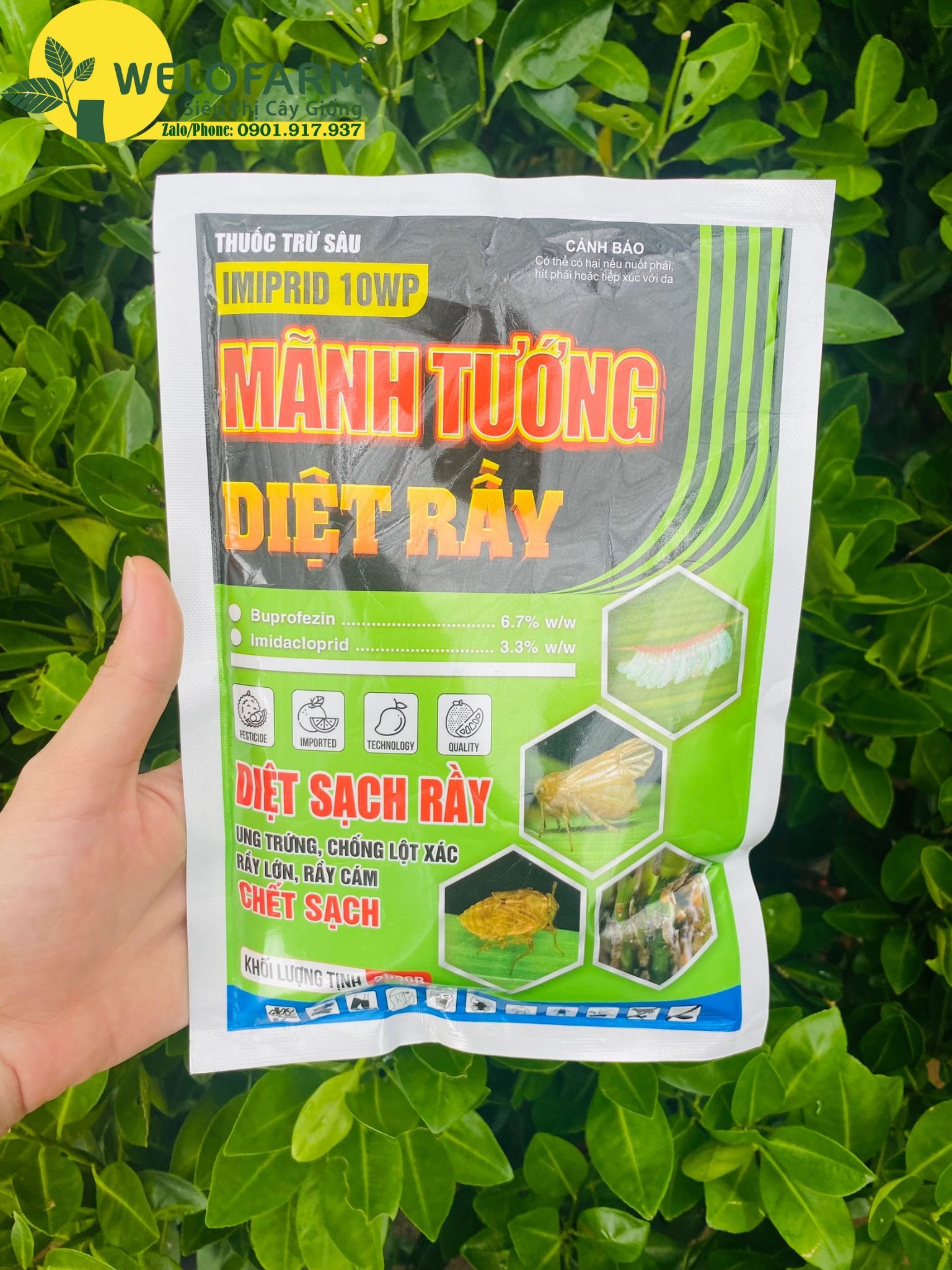 Mãnh Tướng Diệt Rầy 10WP