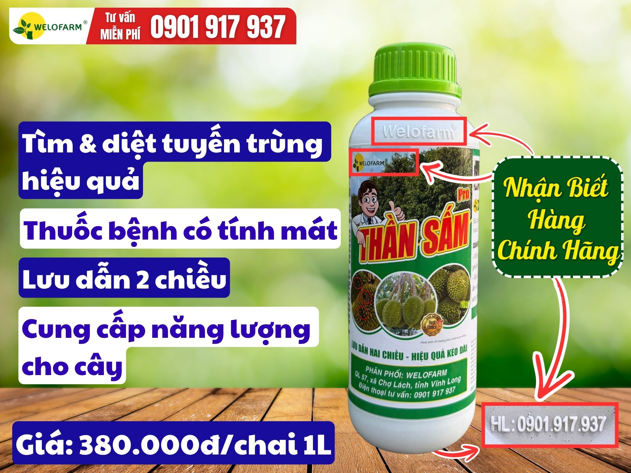 Thần Sấm Tuyến Trùng Pro
