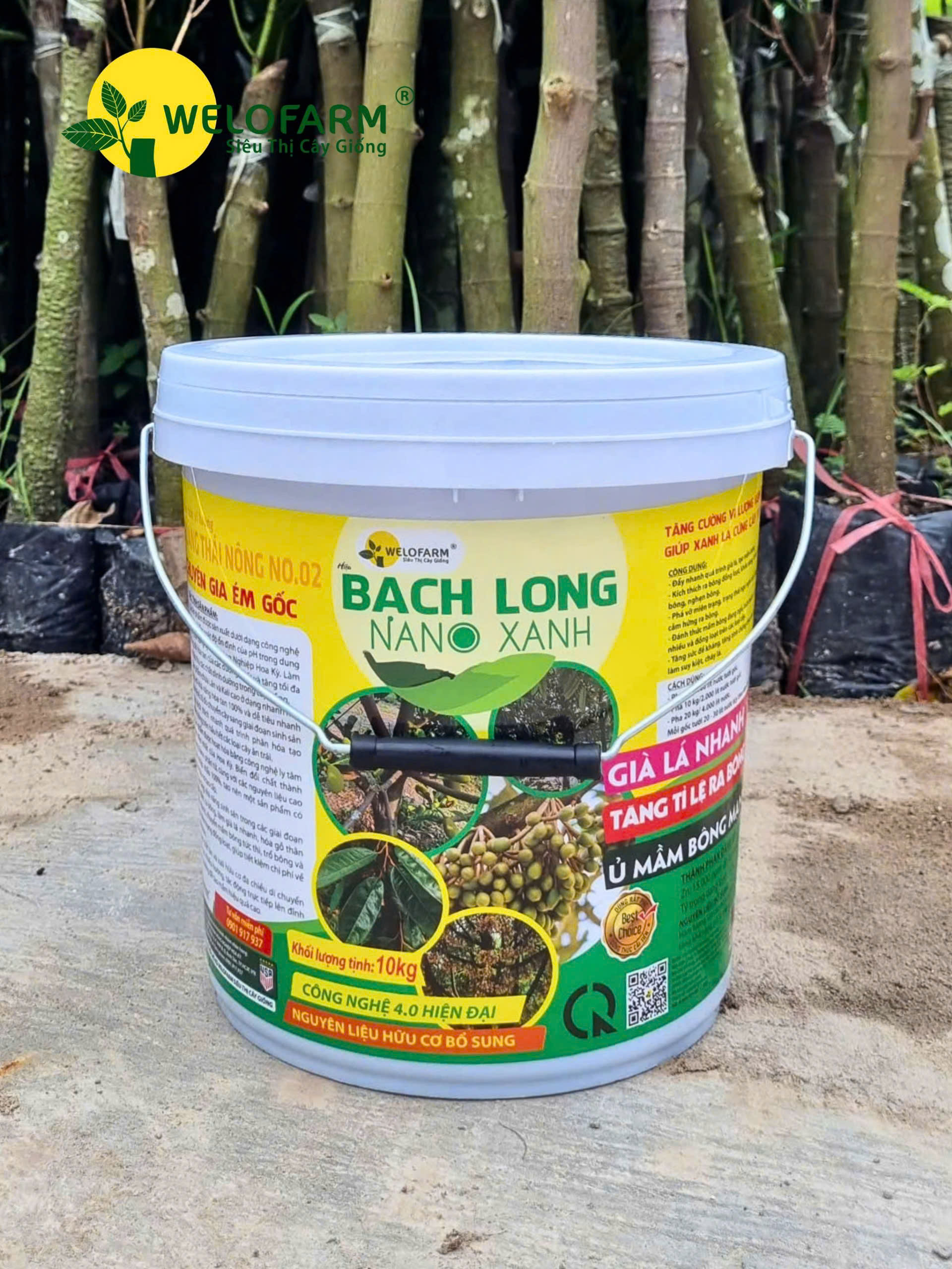 Bạch Long Nano Xanh 10Kg