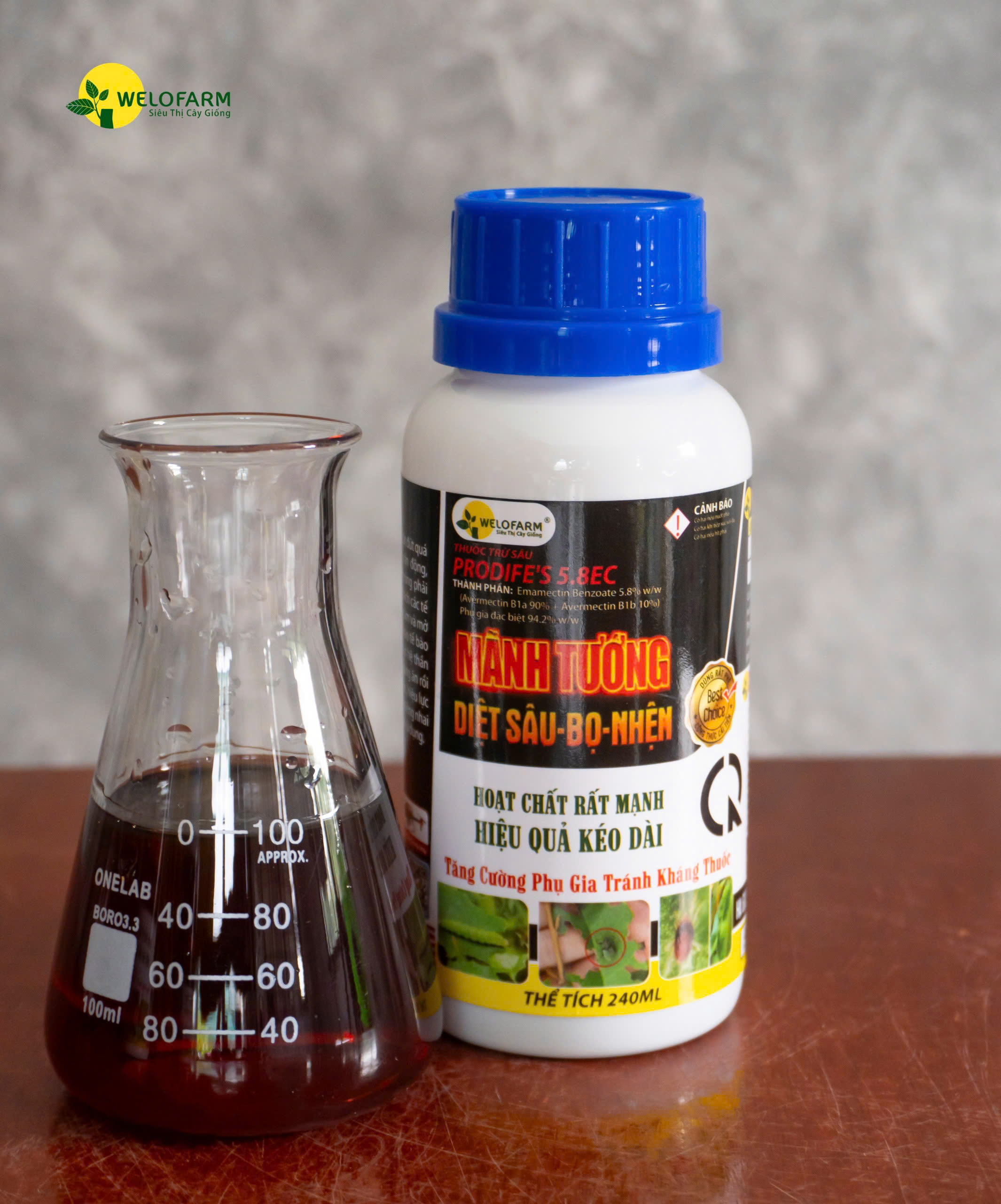 Mãnh Tướng Diệt Sâu 5.8EC