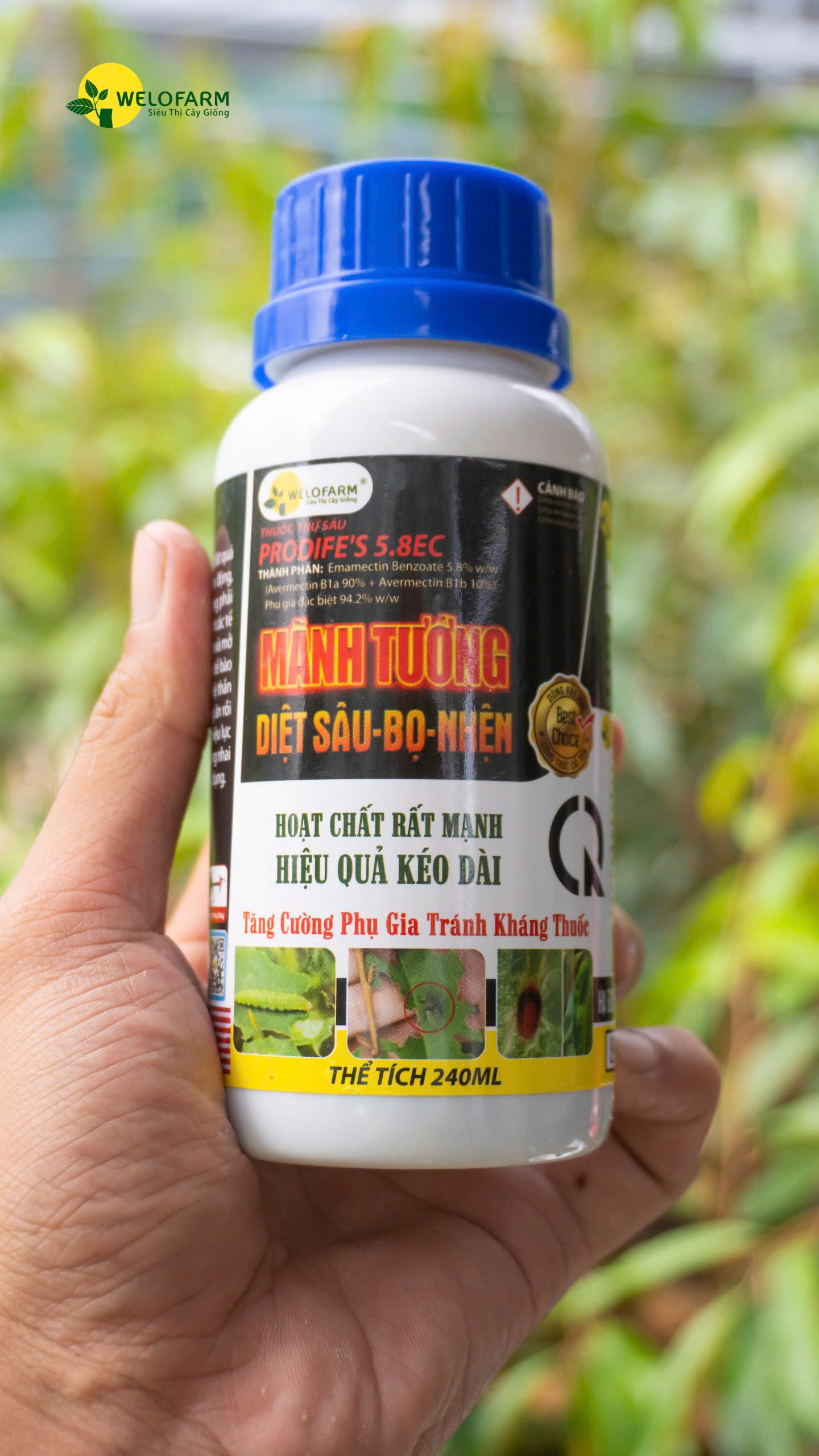 Mãnh Tướng Diệt Sâu 5.8EC