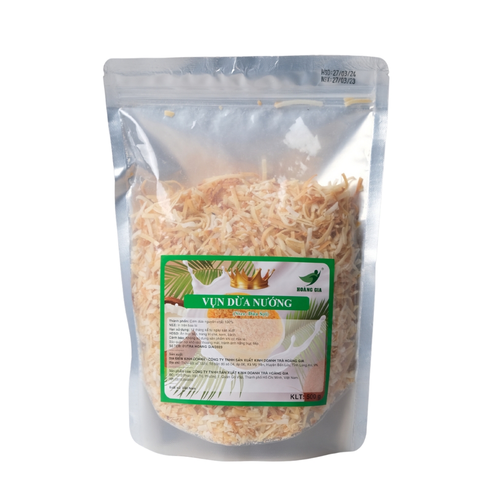 Vụn Dừa Nướng Hoàng Gia 500G
