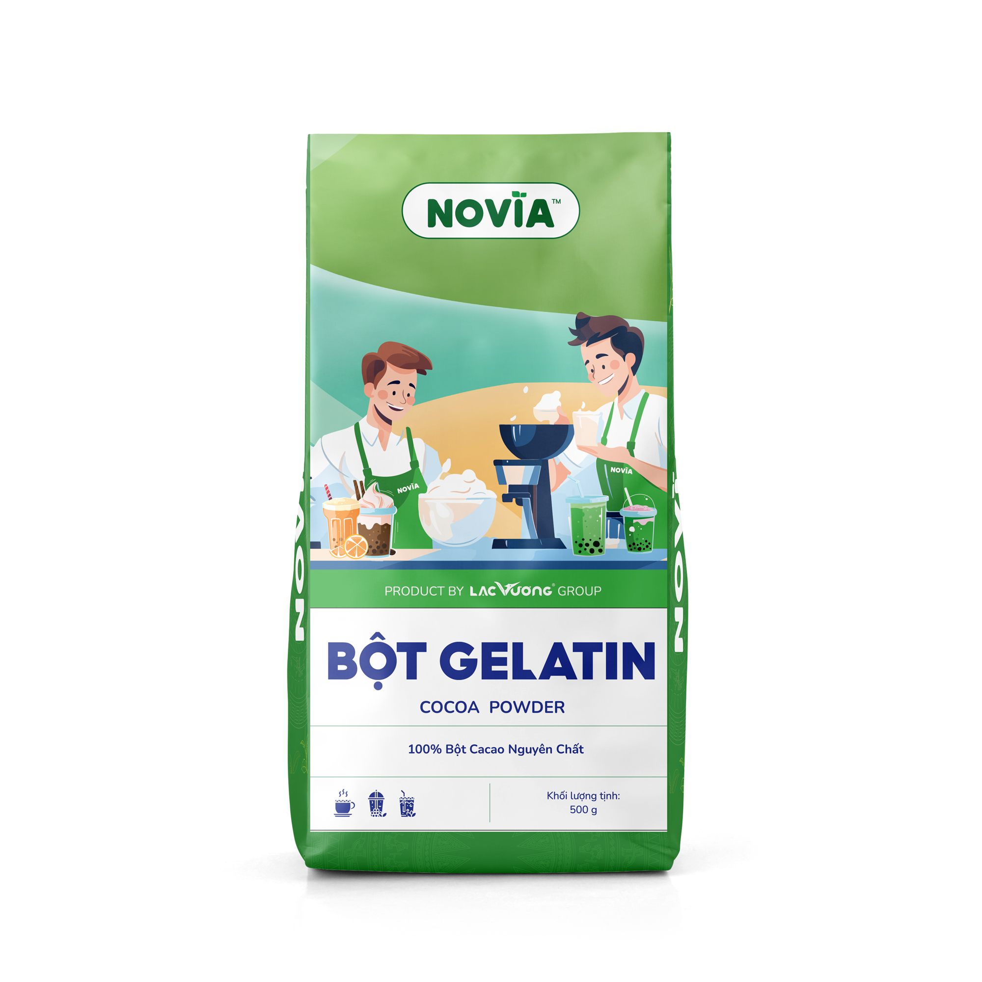 Bột Gelatin Novia 500gr