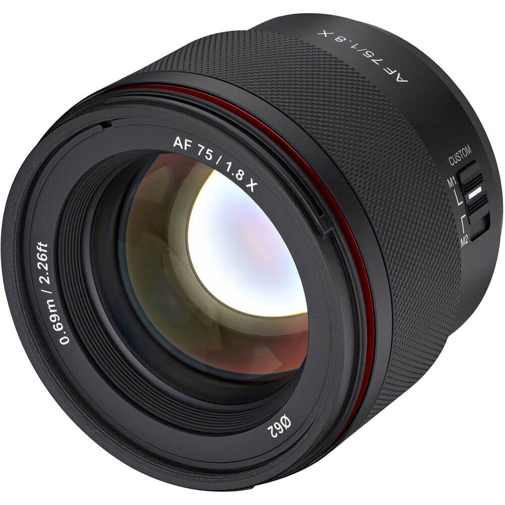 Samyang AF 75mm f/1.8 Fujifilm X