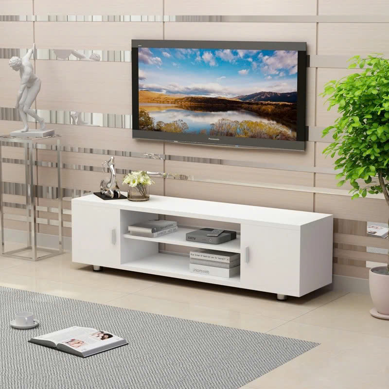 Kệ Tivi Trắng Phong Cách Hiện Đại