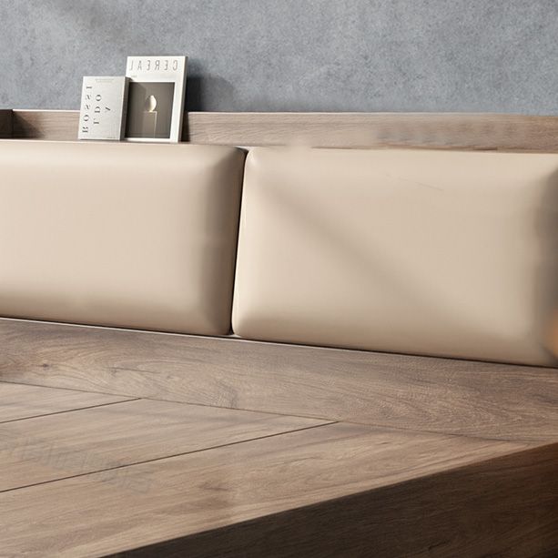 Giường Gỗ Công Nghiệp Hiện Đại Tựa Sofa Mã CN5
