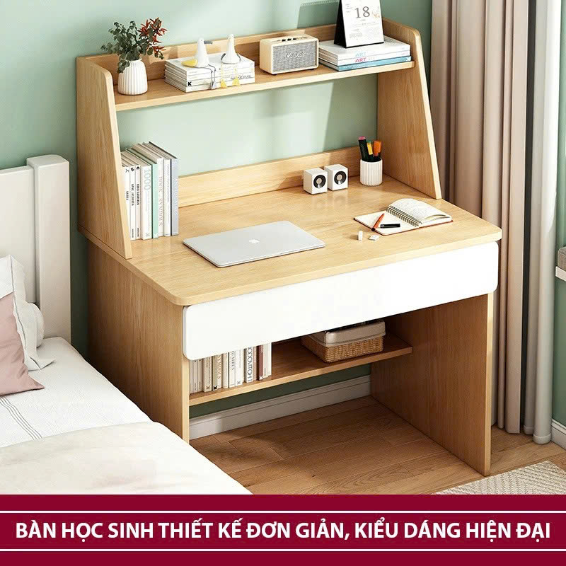 Bàn Học Sinh Thiết Kế Đơn Giản, Kiểu Dáng Hiện Đại