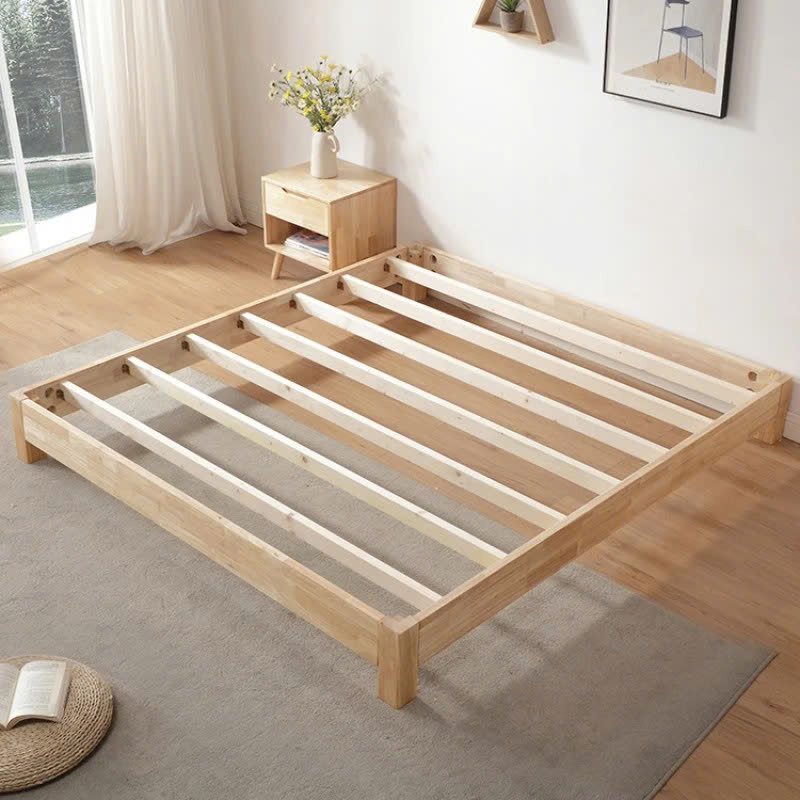 Giường Ngủ Gỗ Tự Nhiên Phong Cách Tối Giản