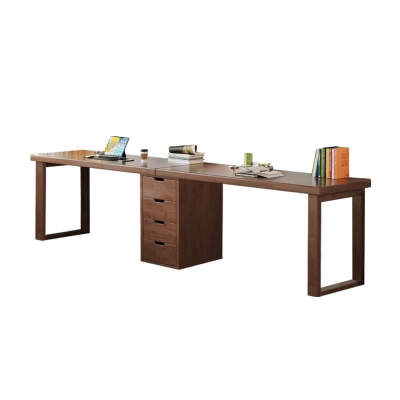 Bàn Gỗ Đôi Tự Nhiên Thiết Kế Hiện Đại