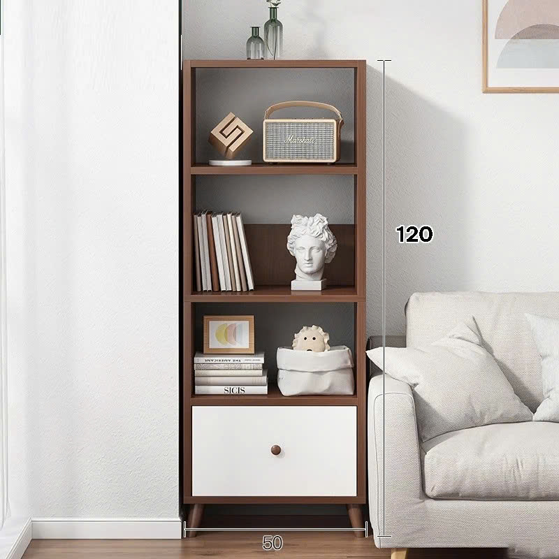 Kệ Gộ Sách Đứng Nhiều Tầng
