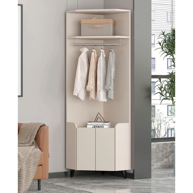 Kệ Treo Đồ Góc Phòng Gỗ Hiện Đại