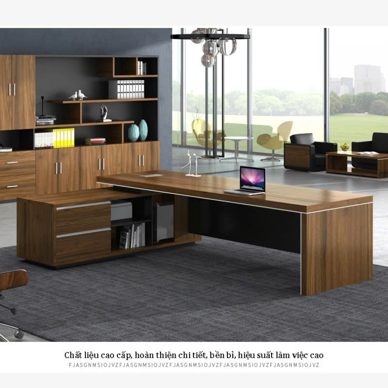 Bàn Giám Đốc Hiện Đại Gỗ Công Nghiệp Cao Cấp