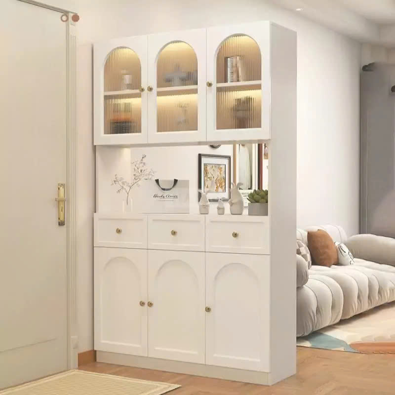 Kệ Trưng Bày Đa Năng Cánh Kính Mờ Hiện Đại