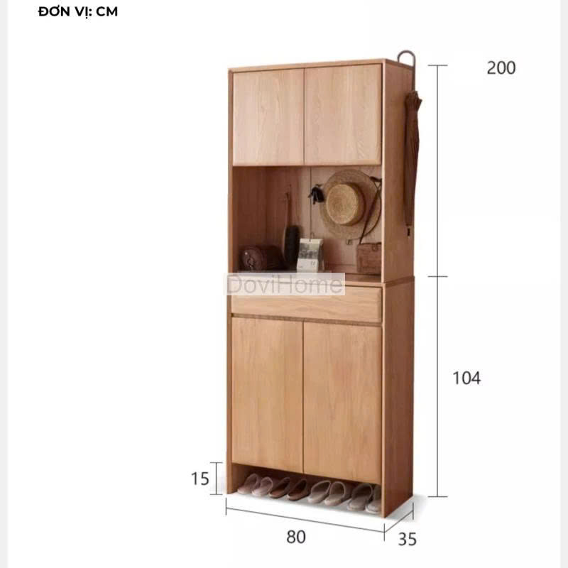 Tủ Đa Năng Gỗ Tự Nhiên Hiện Đại
