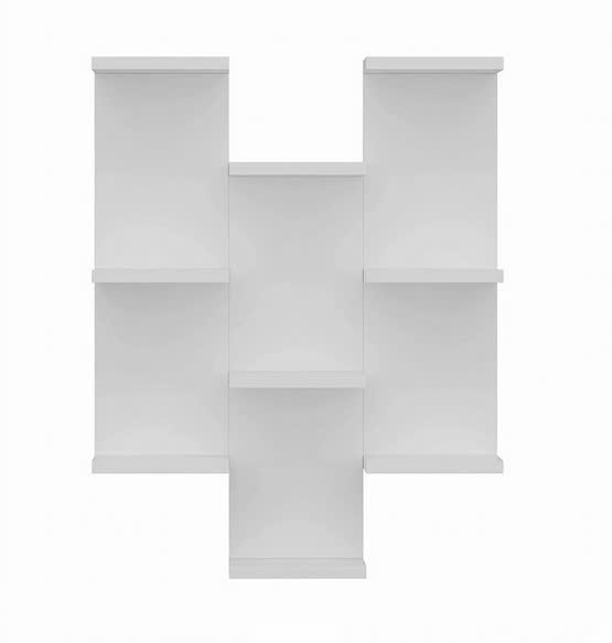 Kệ SáchTreo Tường Gỗ Công Nghiệp Hiện Đại