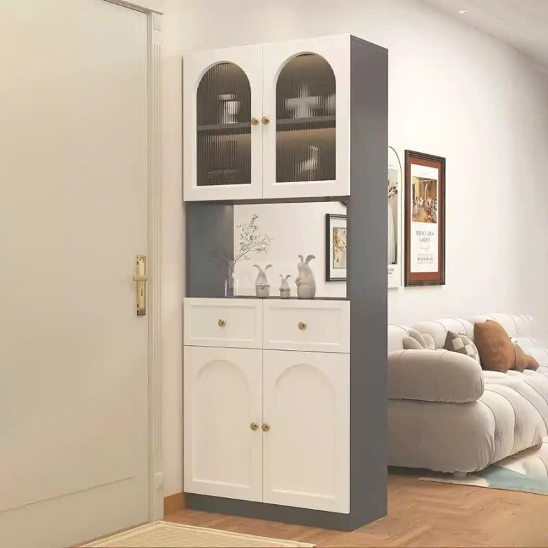 Kệ Trưng Bày Đa Năng Cánh Kính Mờ Hiện Đại