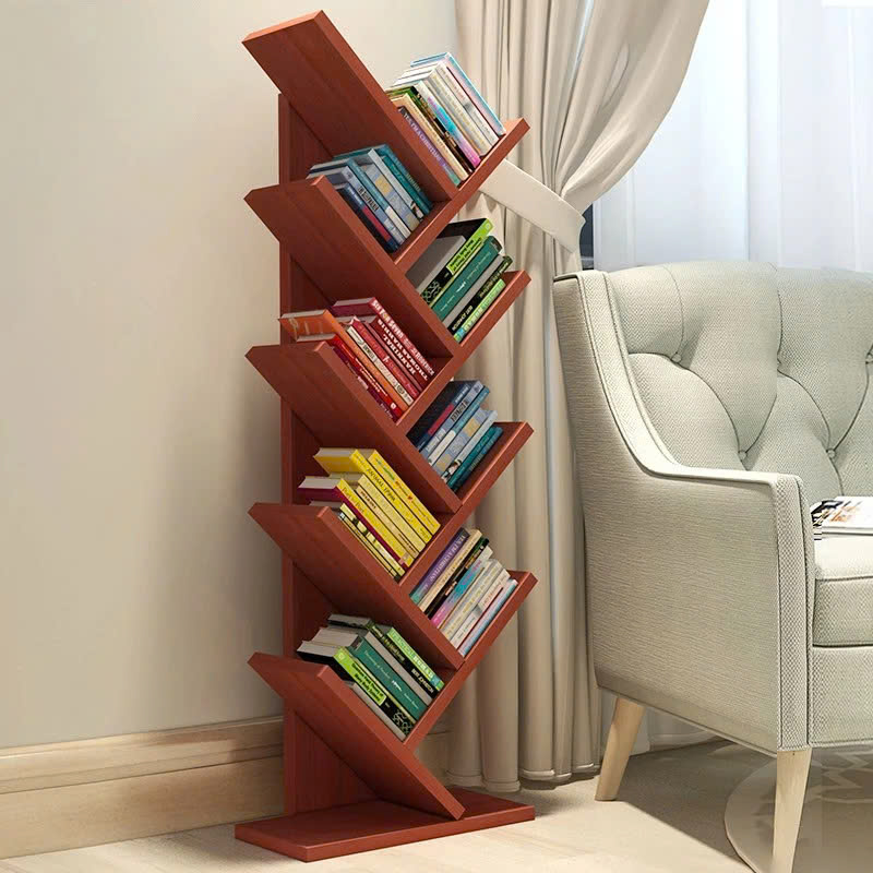 Kệ Sách Gỗ Thiết Kế Dạng Cây Hiện Đại