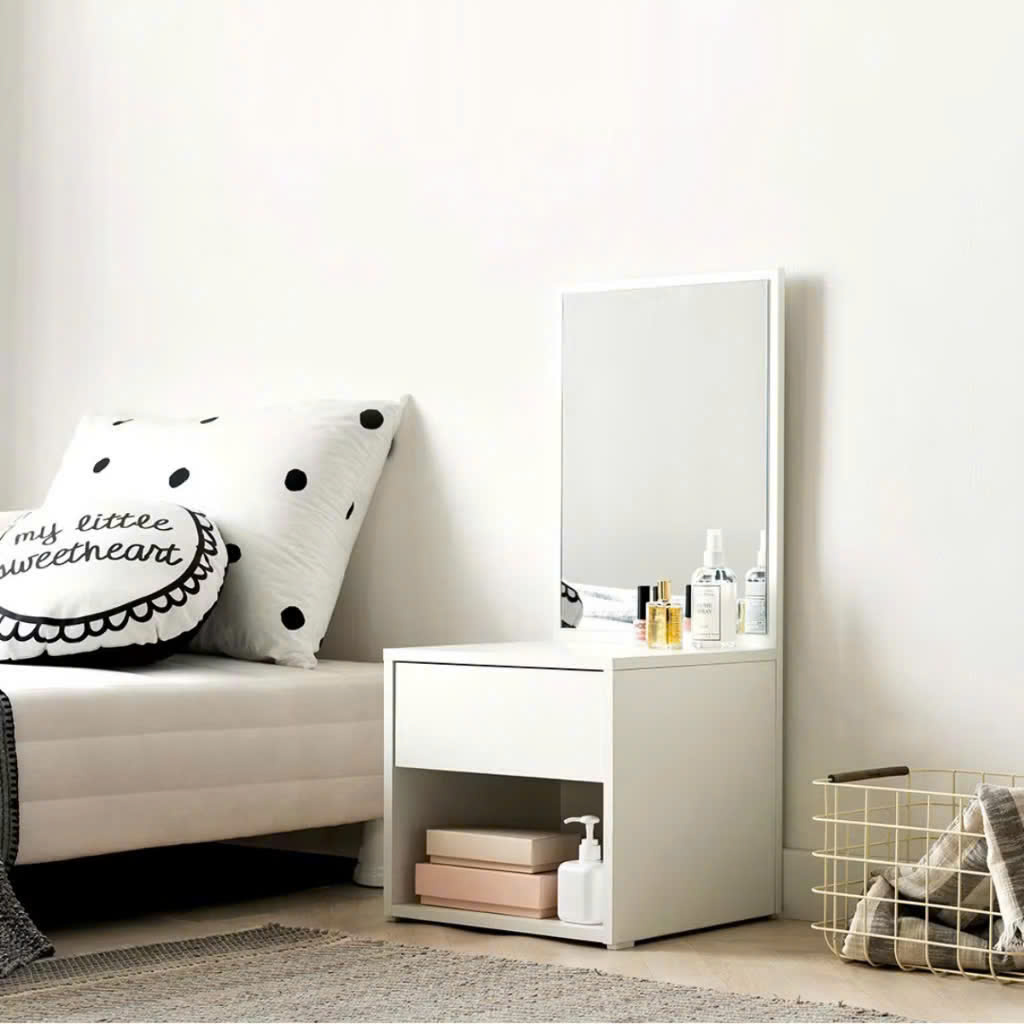 Bàn Trang Điểm Gỗ MDF Thiết Kế Tối Giản