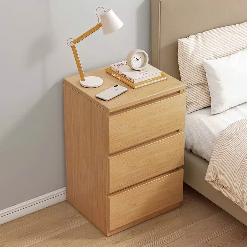 Tủ Đầu Giường Gỗ Hiện Đại 3 Ngăn Kéo