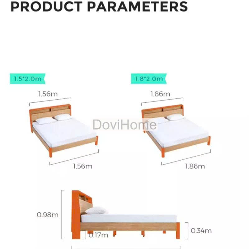 Giường Ngủ Gỗ Tự Nhiên Thiết Kế Hiện Đại