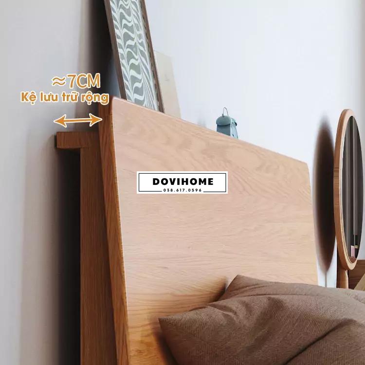 Giường Gỗ Tự Nhiên Phong Cách Tối Giản, Hiện Đại M46