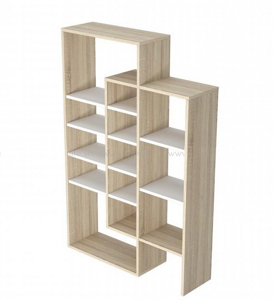 Kệ Để Sách Hiện Đại Nhiều Ngăn Lệch Tầng