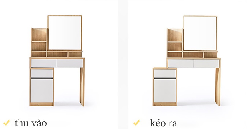 Bàn Trang Điểm Thiết Kế Phong Cách Hiện Đại