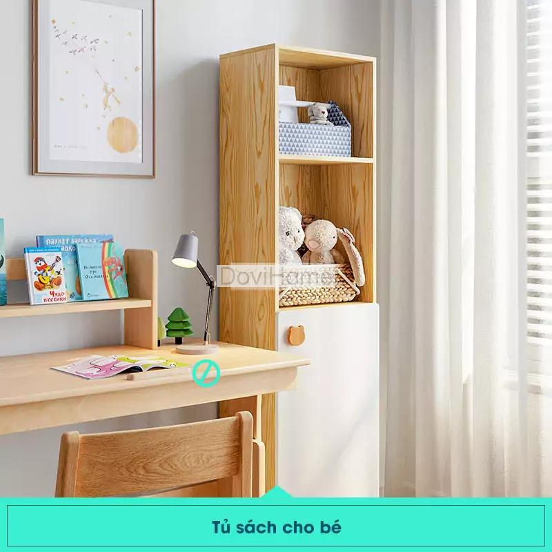 Kệ Sách Gỗ Cho Bé Hình Gấu