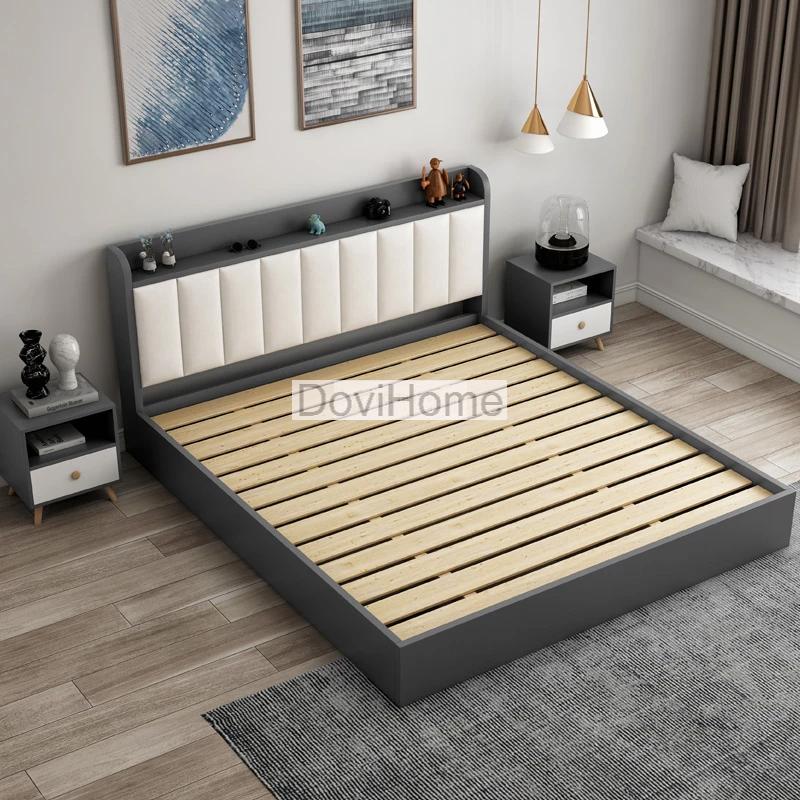 Giường Ngủ Bọc Đệm Phong Cách Hiện Đại