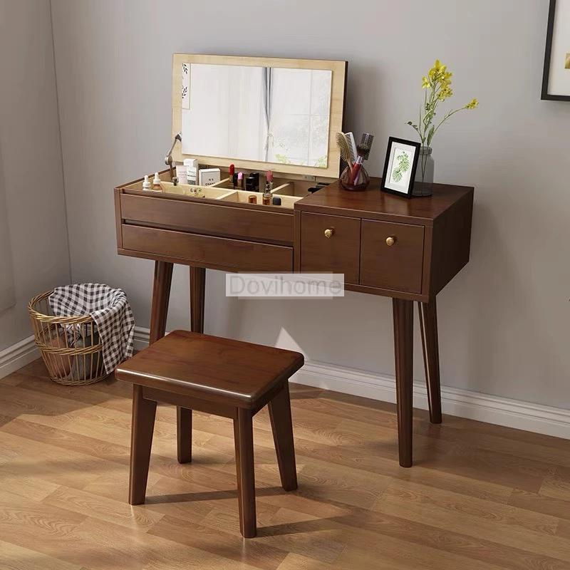 Bàn Trang Điểm Gương Gập Hiện Đại