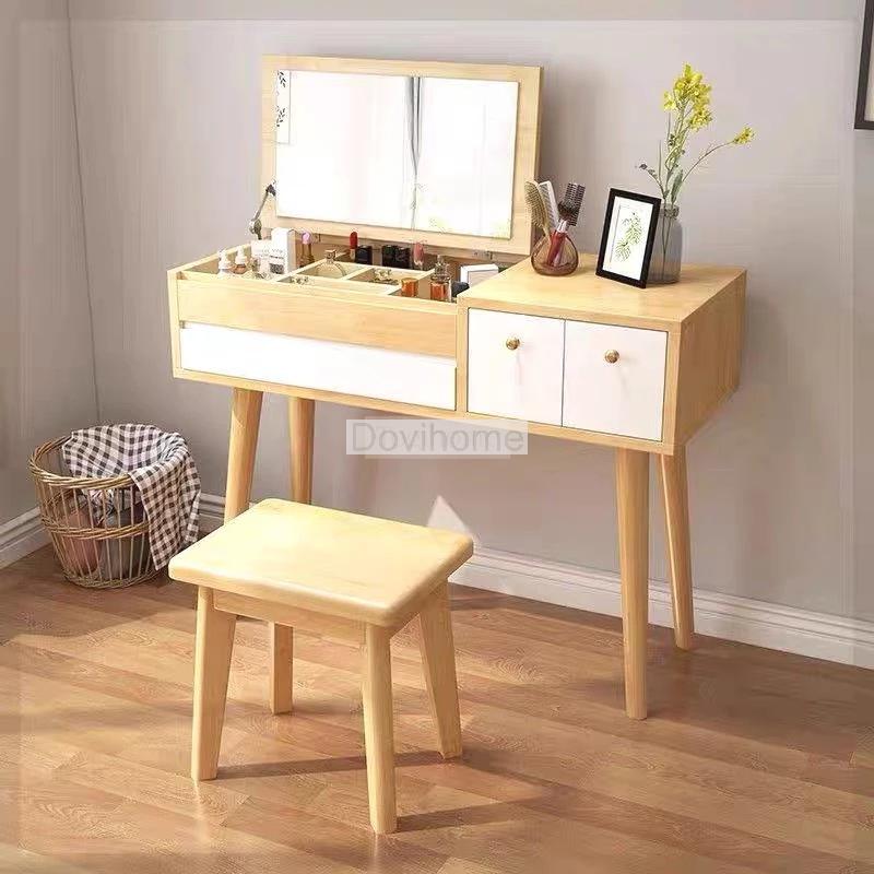 Bàn Trang Điểm Gương Gập Hiện Đại