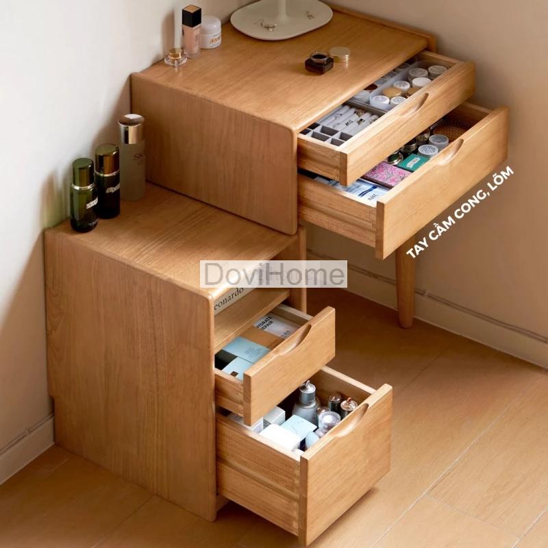 Bàn Trang Điểm Gỗ Tự Nhiên Thanh Lịch