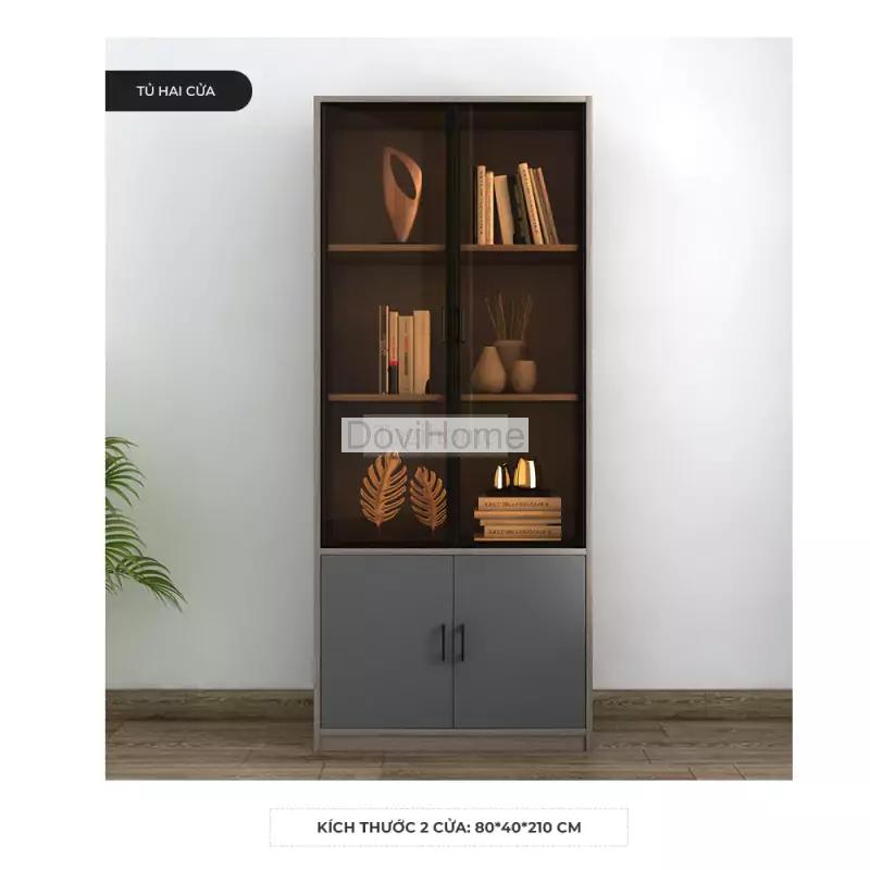 Tủ Trưng Bày Kính Led Hiện Đại 3 Khoang